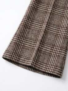 GlowEve Women's Autumn Plaid Elegant Flare Leg Pants - Multicolor - View 6