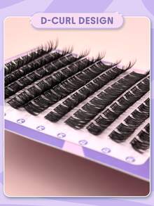 SHEGLAM Blink Behavior Bold Wispy Volume Lash Clusters - B03 Wispy Volume Brand Beauty Cosmetic Makeup For Women And Girls - Black - View 4