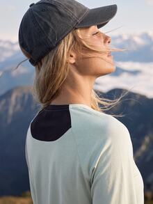 In My Nature Women's Letter Print Raglan Long Sleeve Outdoor T-Shirt - Multicolor - View 6