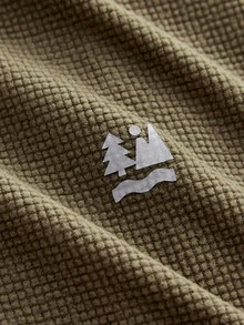 In My Nature Women's Solid Color Hooded Outdoor Casual Jacket - Army Green - View 5