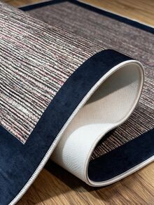 Digitally Printed Non-Slip Washable Runner And Area Rug Suitable For Living Room, Outdoor, Kitchen, Bedroom Carpet, Modern Design | Modern, Scandinavian, Bohemian And Classic Styles | 100% Polyester - Grey - View 11