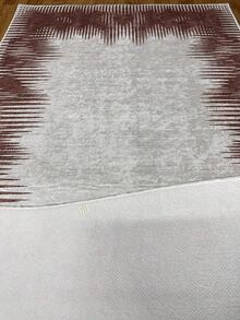 Digitally Printed Non-Slip Washable Runner And Area Rug Suitable For Living Room, Outdoor, Kitchen, Bedroom Carpet, Modern Design | Modern, Scandinavian, Bohemian And Classic Styles | 100% Polyester - Beige - View 6