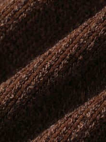 Hapijoa Tween Girl Casual Half-Zip Long Sleeve Sweatshirt - Mocha Brown - View 9