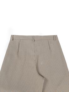 PAVTROS Men American Vintage Long Pants, Double Belt Loop Design, Loose Casual Fashion Versatile Wide Leg - Khaki - View 5