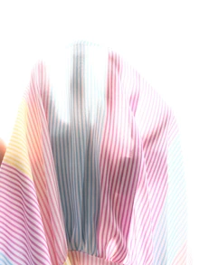 SHEIN فستان كاجوال للفتيات المراهقات بطبعة فارس مخططة وأزرار نصفية وأكمام طويلة للعودة إلى المدرسة - متعدد الألوان - مشاهدة 11
