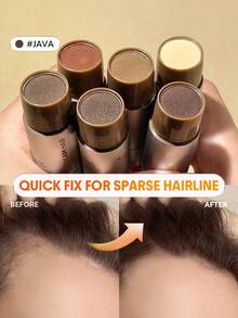 SHEGLAM HAIR Fix & Fill Hairline Powder-Java,Hairline Coverage & Hairline Filler,Parted Hair,Quick Fix For Sparse Hairline,Hair Shadow Powder,Root Touch Up Hair Powder,Long-Lasting Results & Won't Clog Follicles,Fine Texture & No Clumping For Women & Men - Java - View 1
