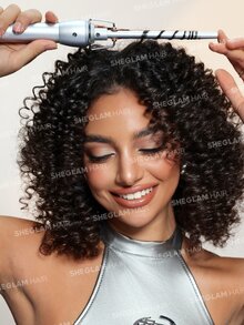 SHEGLAM HAIR It-Curl Curling Iron,9mm | 3/8 Inch Small Curling Iron,Tight Curls Curling Iron,LED Display & 8 Temperature Settings,Quick Preheating & No Waiting,Hair Care Without Damaging Hair,Anti-Stuck Hair Design,Auto Off Suitable For All Hair Types - US A Type Plug(110-127V) - View 11