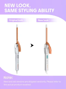 SHEGLAM HAIR It-Curl Curling Iron,9mm | 3/8 Inch Small Curling Iron,Tight Curls Curling Iron,LED Display & 8 Temperature Settings,Quick Preheating & No Waiting,Hair Care Without Damaging Hair,Anti-Stuck Hair Design,Auto Off Suitable For All Hair Types - US A Type Plug(110-127V) - View 13