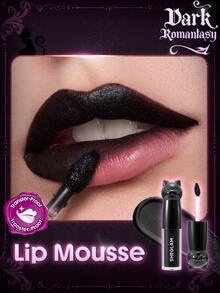 SHEGLAM Dark Romantasy Transfer-Proof Lip Mousse Brand Beauty Cosmetic Makeup For Women And Girls - Black - View 8