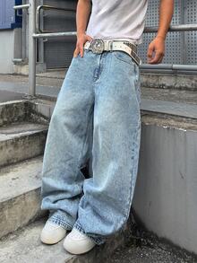 STEELVANCE Men's Casual Versatile Daily Wear Denim Jeans - Light Wash - View 5