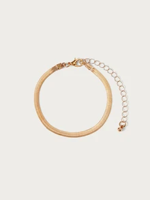 Glisma 5pcs/Set Women's Minimalist Versatile Summer Bracelet Set - Yellow Gold - View 11