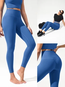 GLOWMODE 24" FeatherFit™ Low Impact 3/4 Leggings  Spring Summer - Wander Blue - View 8