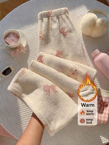 Comfortcana Winter, Autumn Outfits, Women Fall/Winter Pants, Party Night Outfit, Cutecore, Christmas, Going Out - Multicolor - View 1