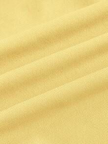 Sweetina Solid Tube Top - Yellow - View 5