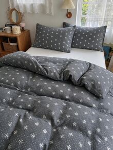 أطقم أغطية لحاف OZDEN HOME - رمادي - مشاهدة 7