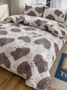 OZDEN HOME Duvet Cover Sets - Mocha Brown - View 5