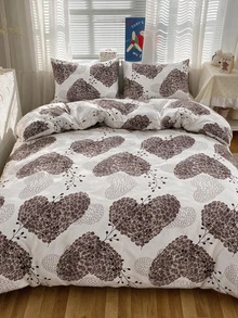 OZDEN HOME Duvet Cover Sets - Mocha Brown - View 6