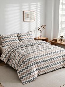 OZDEN HOME Duvet Cover Sets - Coffee Brown - View 5