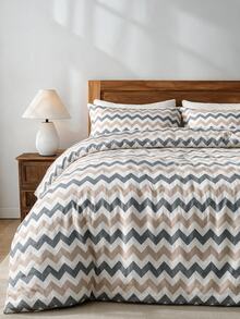 OZDEN HOME Duvet Cover Sets - Coffee Brown - View 4