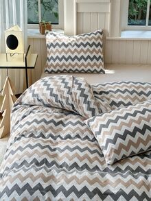 OZDEN HOME Duvet Cover Sets - Coffee Brown - View 2