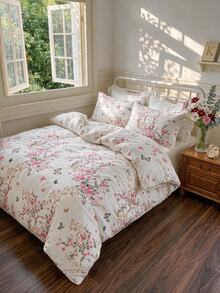 OZDEN HOME Duvet Cover Sets - Pink - View 5