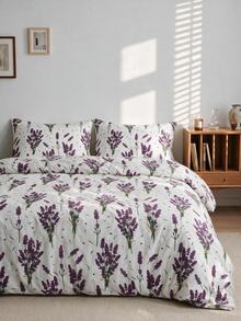 OZDEN HOME Duvet Cover Sets - Lilac Purple - View 6