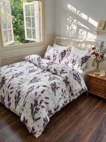 OZDEN HOME Duvet Cover Sets - Lilac Purple - View 7