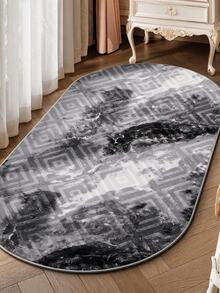 Modern Ivory Area Rug For Living Room | Soft Minimalist Contemporary Carpet Made In Turkey - Beige - View 6