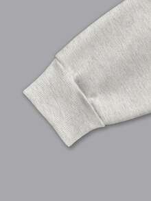 Neovey Men's Pullover Pullover Sweatshirt - Light Grey - View 4