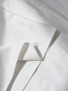 Flora Isola Flora Isola 【印花設計】女款花卉印花缺口領無袖上衣，刺繡上衣，女款夏季優雅上衣，通勤辦公上衣 - 白色 - 查看 6