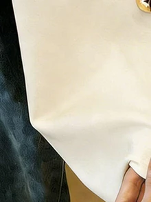 [印花設計] 少女休閒簡約花卉圖案圓領短袖T恤，適合夏季 - 彩色 - 查看 5