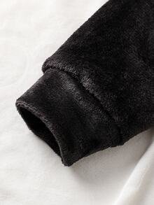 Teen Boys Pajamas Autumn And Winter - Black - View 8