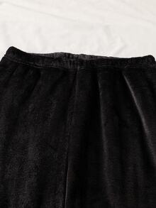 Teen Boys Pajamas Autumn And Winter - Black - View 10