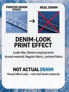 SHEIN [Denim Effect] 4-7歲女童 2件/包（隨機2件）甜美可愛數位印花彈性腰藍色喇叭牛仔褲，適合日常穿著與外出，秋季款 - 彩色 - 查看 4