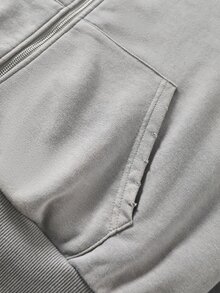 ROMWE MEN Street Life 男士寬鬆花卉刺繡圖案運動衫 - 彩色 - 查看 5