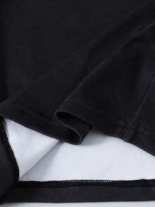 SHEIN 2pcs Teen Boys Style New Long Sleeve T-Shirt And Pants Set, Slim Fit Pajamas Homewear, Comfortable Fashion Simple Practical Versatile Soft Fabric Suitable For Daily Wear, Home Wear, Inner Layer, Suitable For Autumn/Winter - Multicolor - View 5