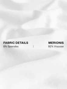 Merionis 男士夏季休閒百搭純色背心 - 白色 - 查看 4