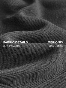 Merionis Men's High Cotton Content Soft And Comfortable Casual Versatile Thermal Lined Sweatpants Gym Work Dark Grey Winter - Dark Grey - View 4