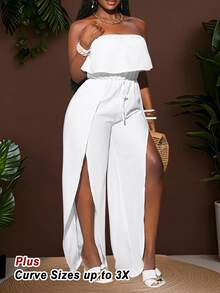 Veslaya Autumn And Winter New Arrivals, Women's Fall/Winter Clothes, Plus Size Dresses, Birthday Dresses For Women - White - View 4