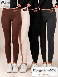 2PCS Teen Girls Leggings - Multicolor - View 4