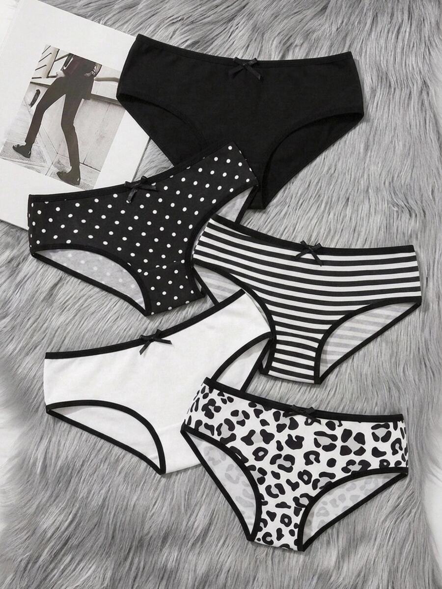 SHEIN 青少年女孩黑色 5 件組無縫基礎內搭背心，柔軟休閒彈性細肩帶背心套裝，日常層搭必備底層 - 彩色 - 查看 1