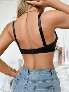 SHEIN 5pcs Women's Popular Fashion Comfortable Minimalist Solid Color High Cost-Performance High Quality Maternity Nursing Bras - Multicolor - View 7