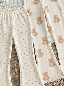 Young Girl Young Girl 2PCS Young Girls Pants - Multicolor - View 4
