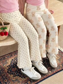 Young Girl Young Girl 2PCS Young Girls Pants - Multicolor - View 1