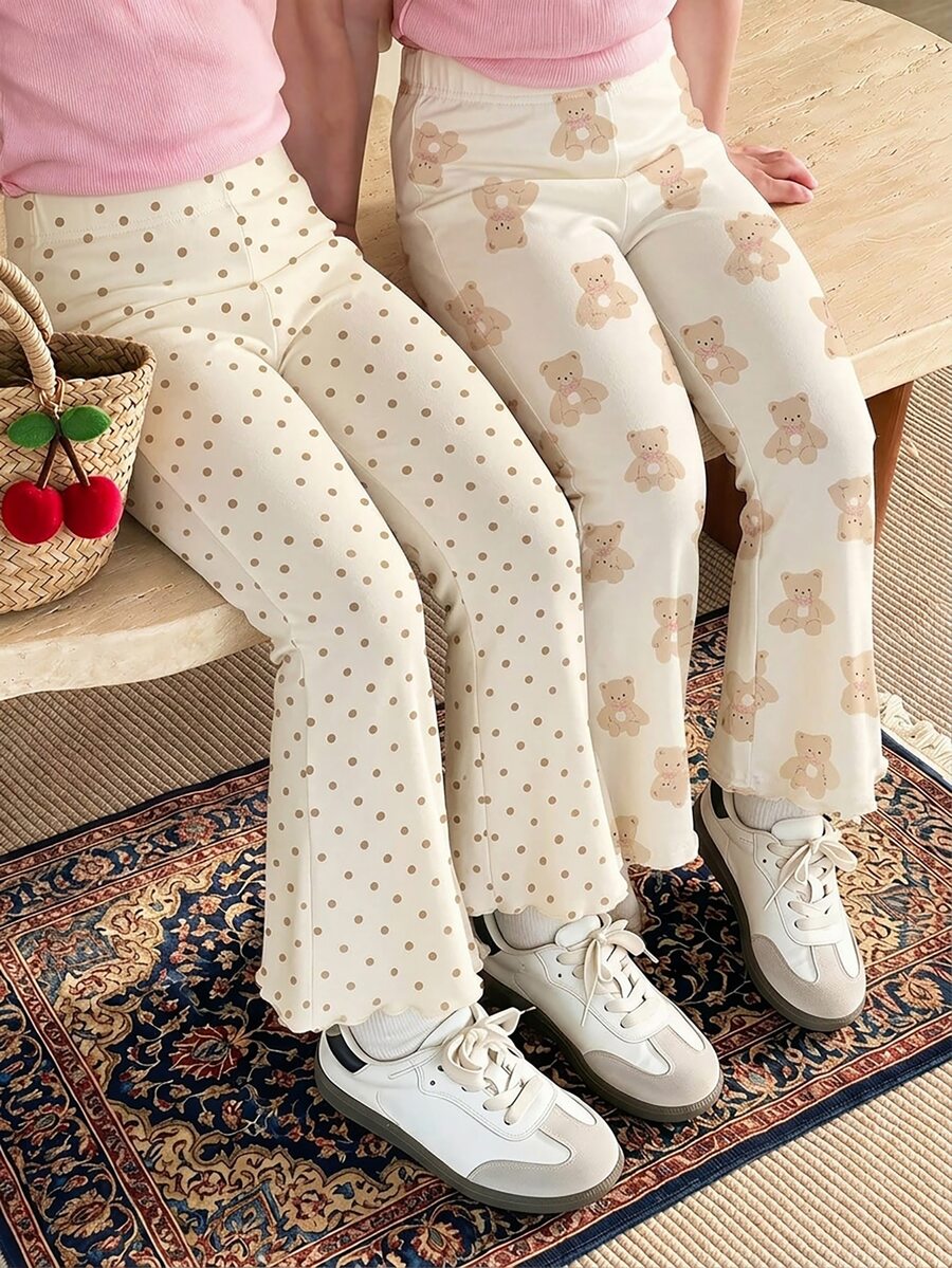 Young Girl Young Girl 2PCS Young Girls Pants - Multicolor - View 1