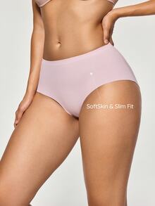 SHAPORA [Random Color] Women's Best-Selling Minimalist Solid Color Fashionable Comfortable High Cost-Performance High Quality Portable Triangle Panties - Multicolor - View 4