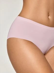 SHAPORA [Random Color] Women's Best-Selling Minimalist Solid Color Fashionable Comfortable High Cost-Performance High Quality Portable Triangle Panties - Multicolor - View 6