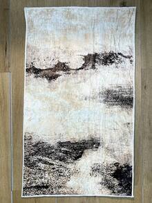 Pinkie Home - 1pc Modern, Luxurious, And Abstract Scandinavian-Style Rug; Textured And Soft, Cream Tones; Suitable For Bathrooms, Kitchens, Entryways, Hallways, Bedside Areas, Living Rooms, And Bedrooms; Machine-Washable Floor Covering; Home Decor. - Mocha Brown - View 5