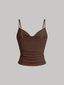 Sweetra 3pcs Set Women Slimming Camisole Top , Versatile Y2K Top - Multicolor - View 5
