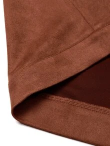 Manfinity CasualCool Men's Casual Solid Color Jacket, Spring/Autumn, Versatile - Brown - View 7